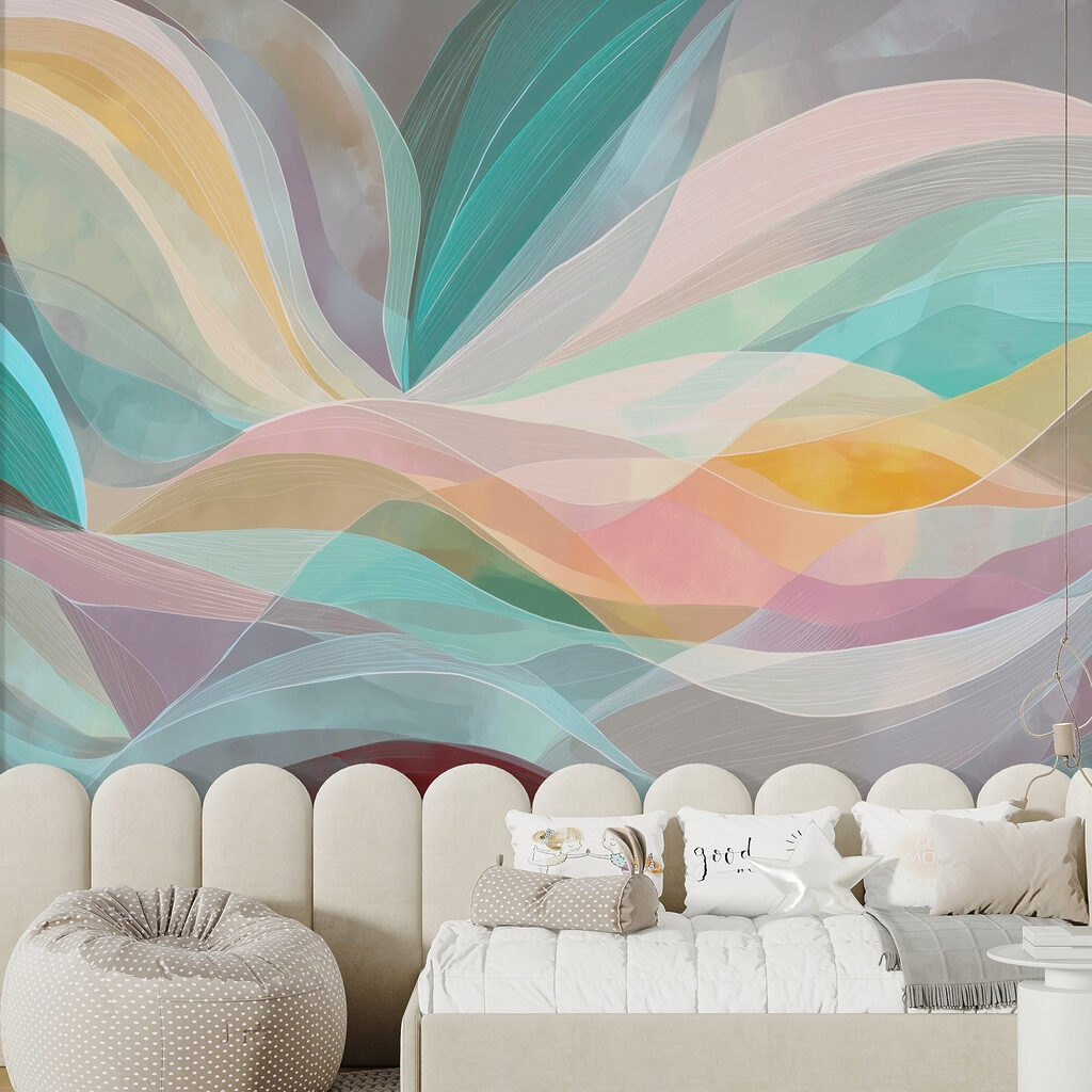 Colorful swirly lines Colorful swirly lines