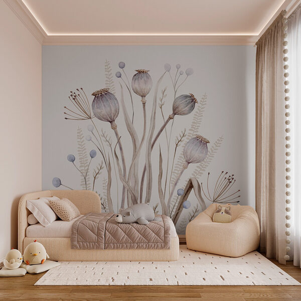 Acuarela de flores y plantas Acuarela de flores y plantas