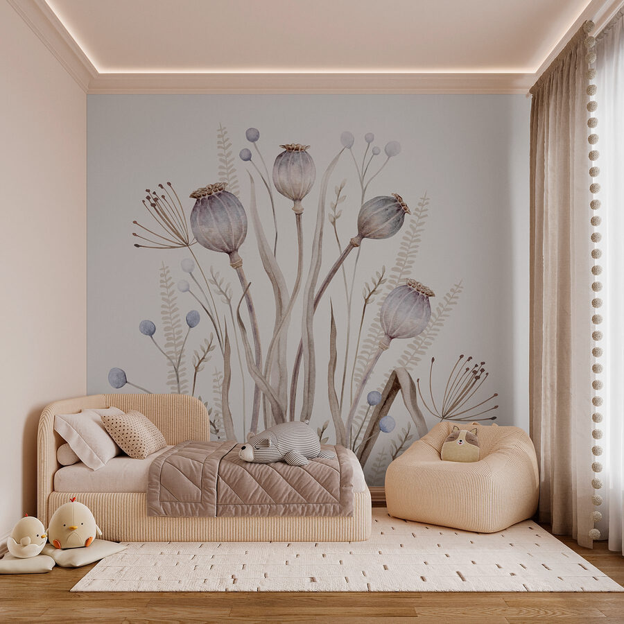 Acuarela de flores y plantas Acuarela de flores y plantas