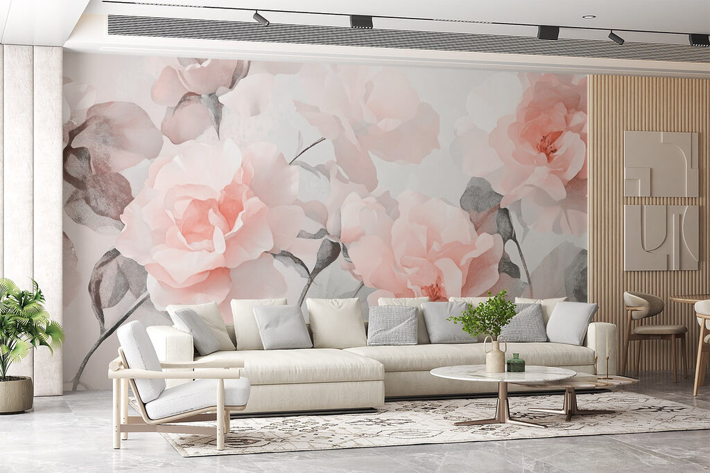 Group of pink flowers