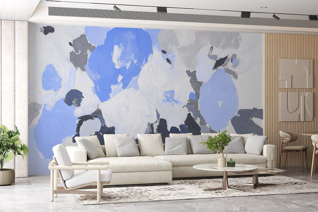w09070v2pig2r 1024x683 - Pintura de flores en azul y gris - tegory