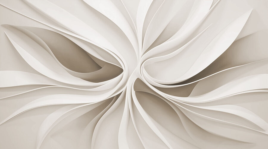 Fotomurales Remolino blanco - Imagen 4