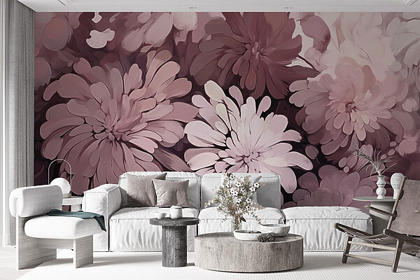 Soft petals in gentle harmony