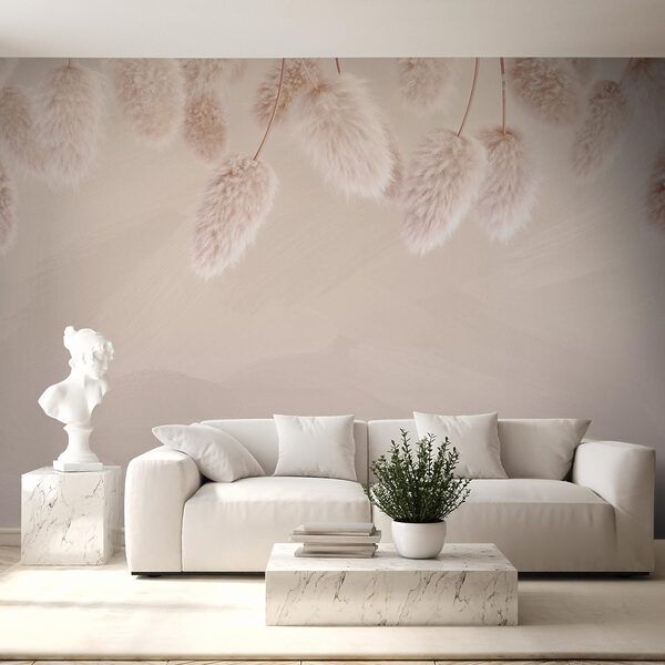 Group of fluffy flowers Group of fluffy flowers