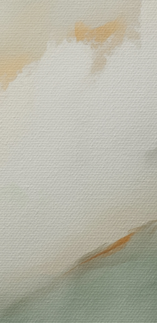 Painting of a mountain range