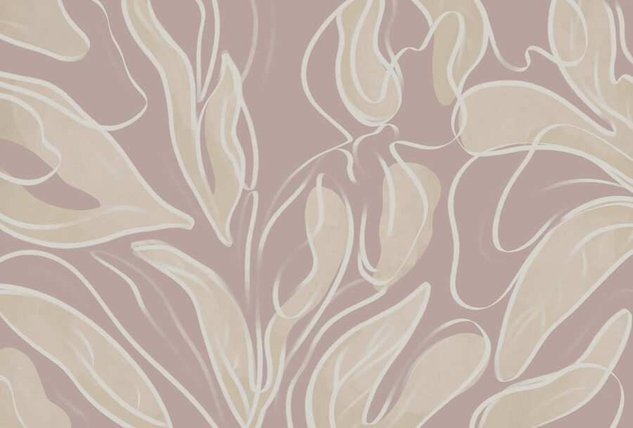 Diseño de hojas inspirado en la naturaleza.