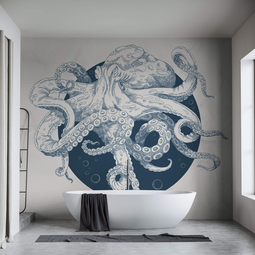 Dibujo de un pulpo Dibujo de un pulpo