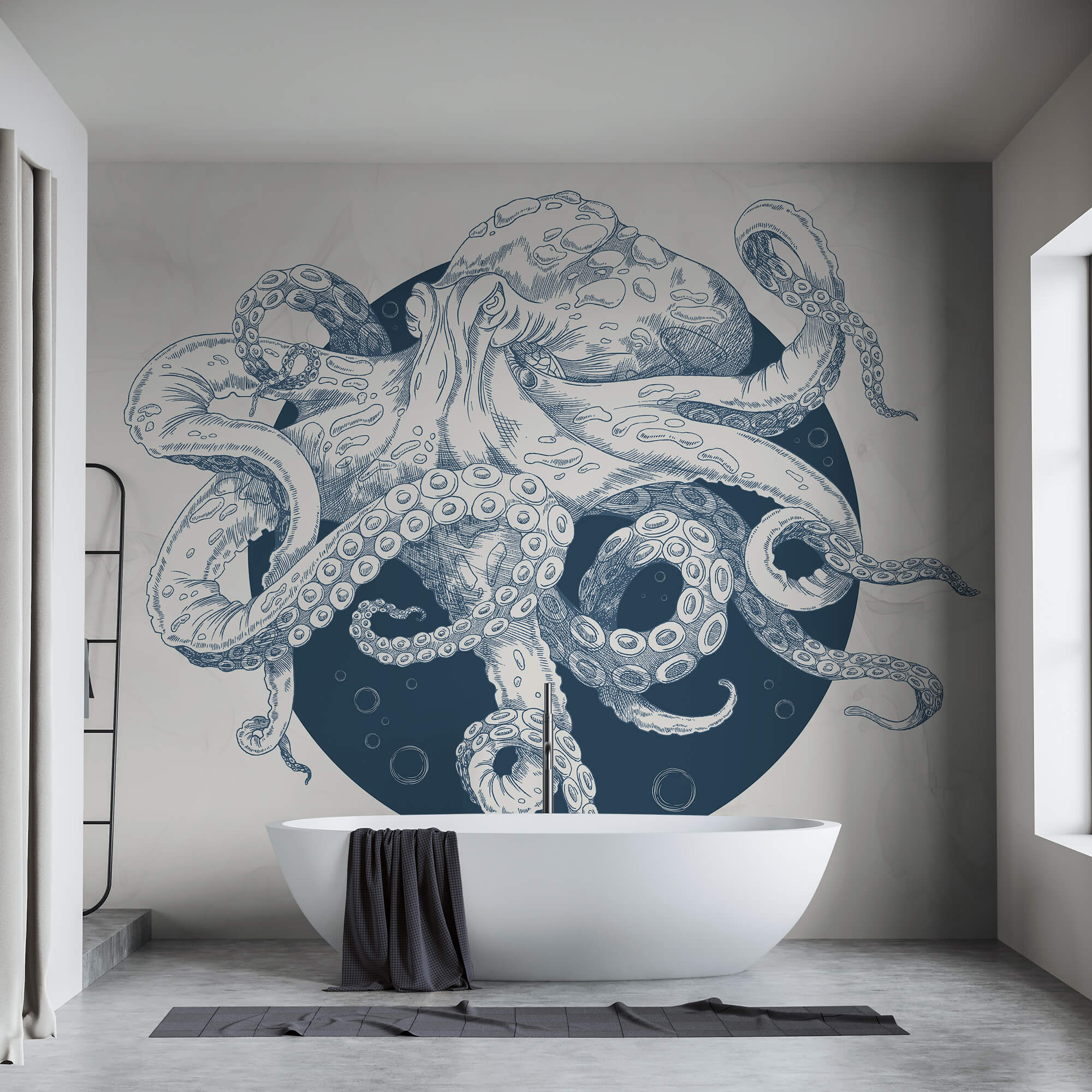 Dibujo de un pulpo