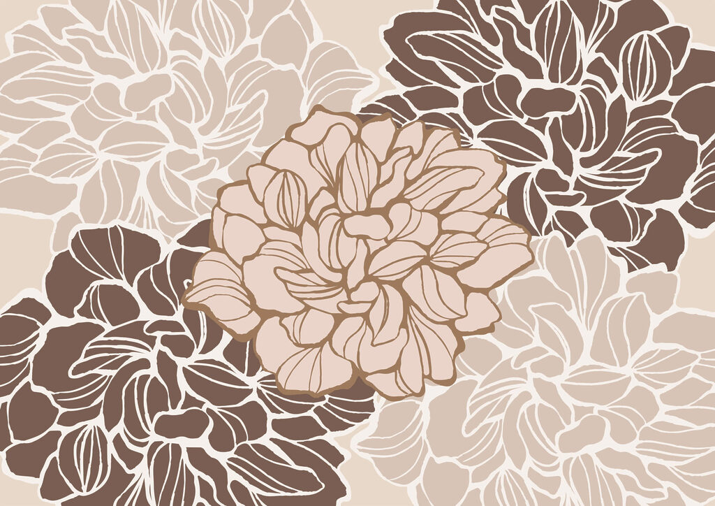 Flor con muchas hojas Flor con muchas hojas