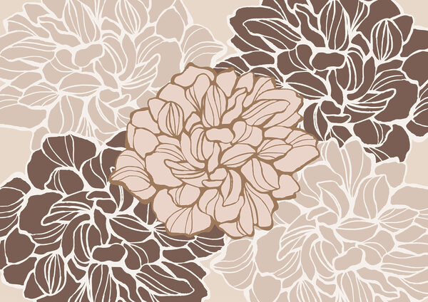 Flor con muchas hojas Flor con muchas hojas