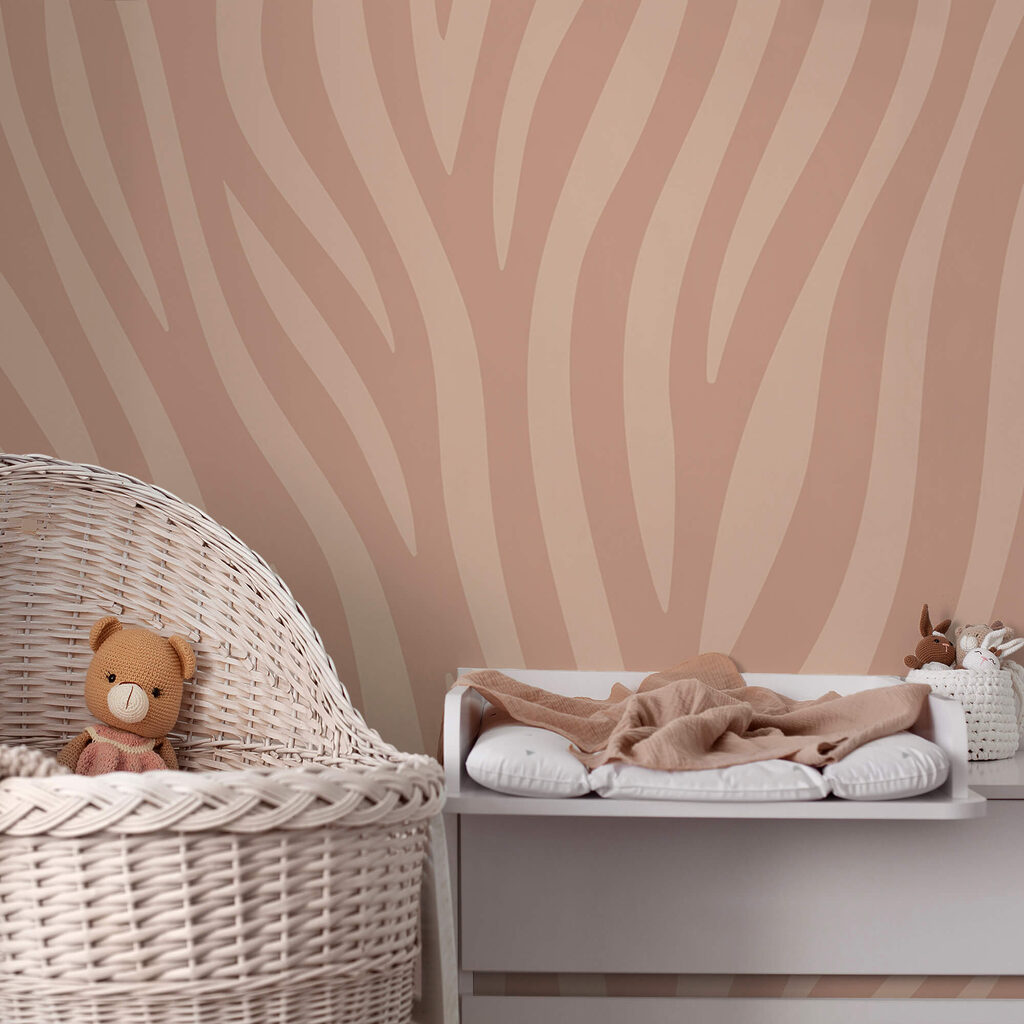 Líneas fluidas en tonos suaves