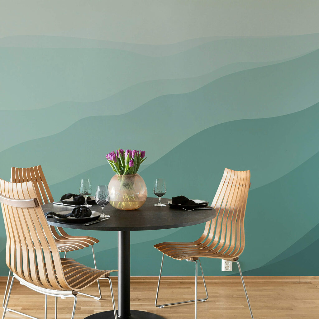 Colinas verdes con cielo azul Colinas verdes con cielo azul