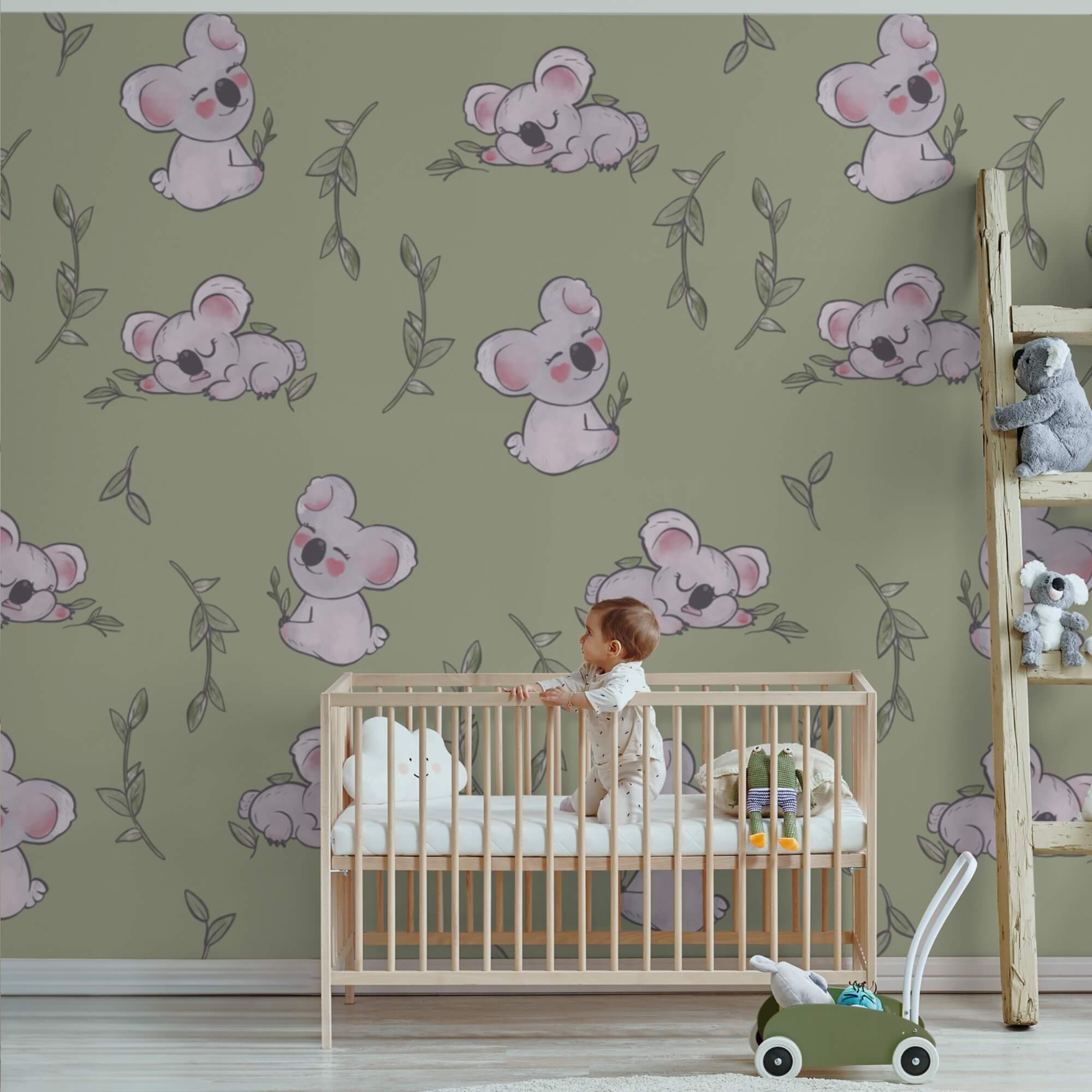 Patrón de osos koala