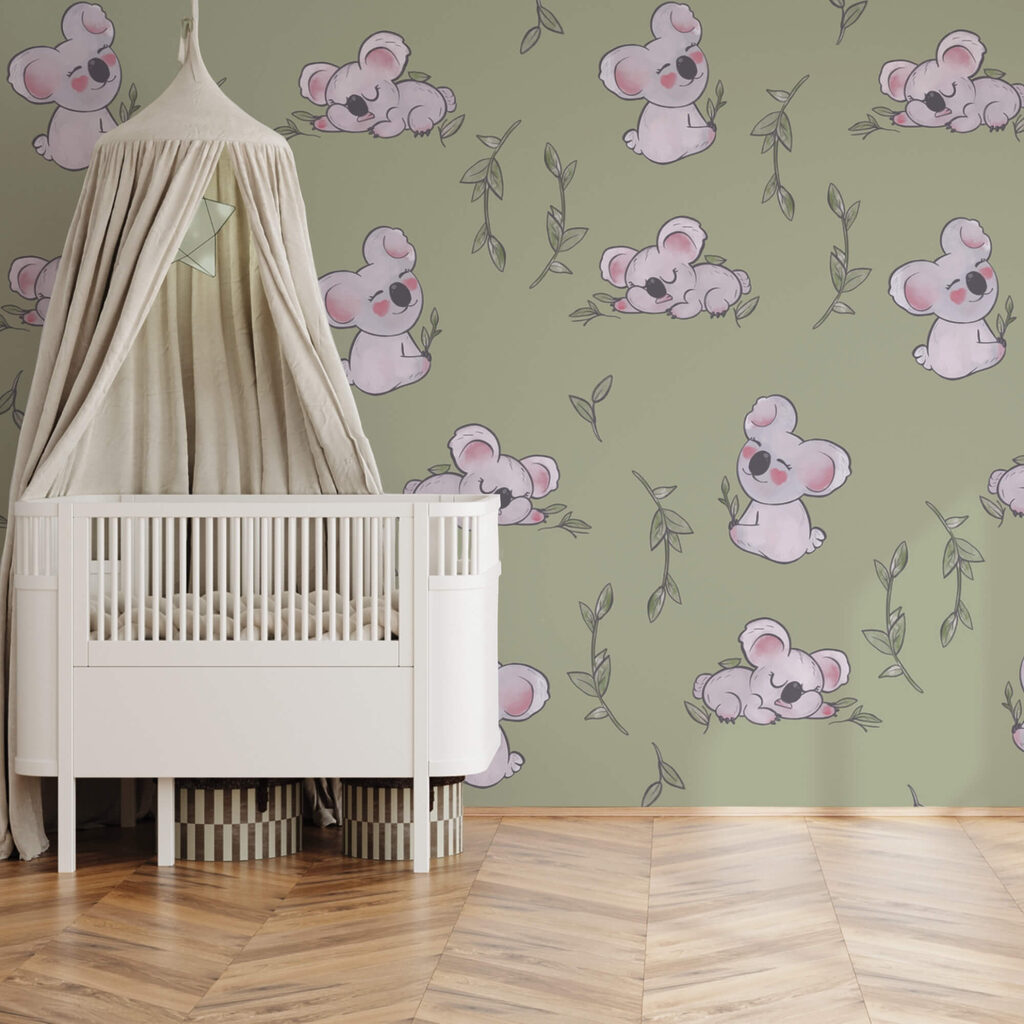 Patrón de osos koala