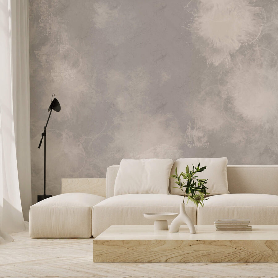 Fotomurales Fondo gris y blanco - Imagen 2
