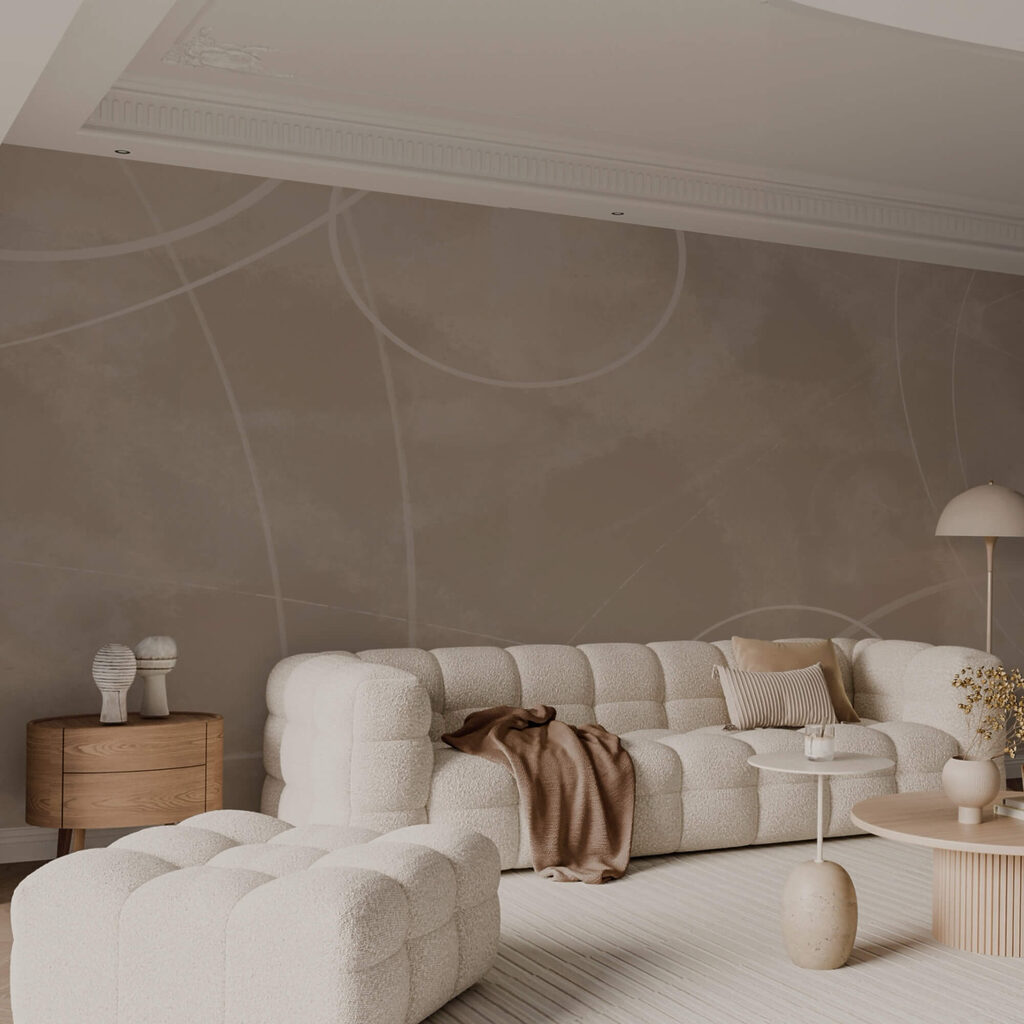 Fondo marrón con líneas y círculos blancos Fondo marrón con líneas y círculos blancos