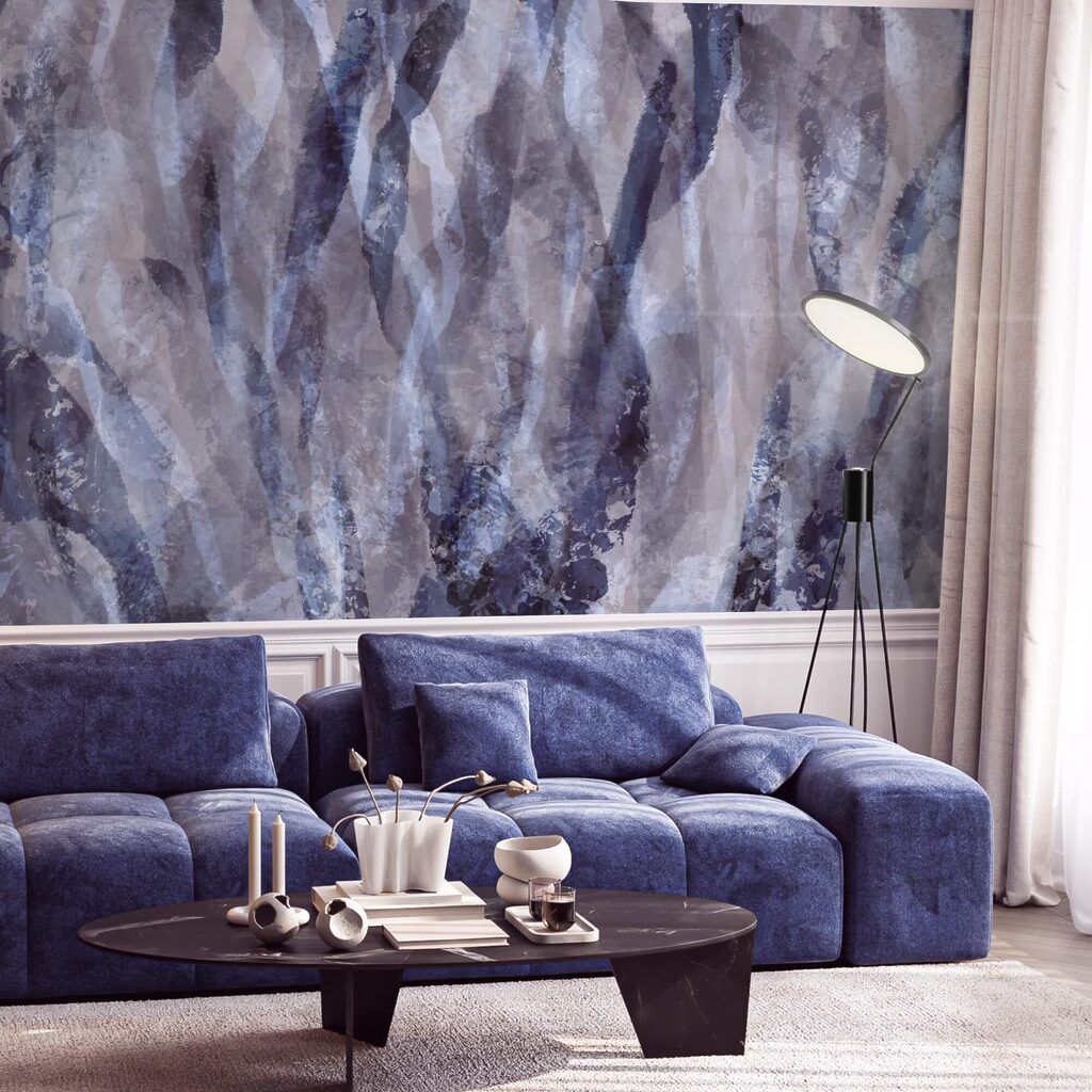 Ondas arremolinadas de suaves matices de color