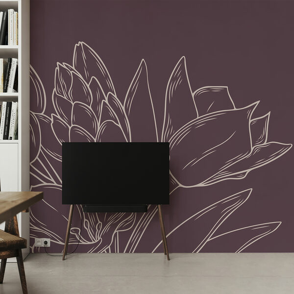 Delicadas flores sobre un rico fondo Delicadas flores sobre un rico fondo