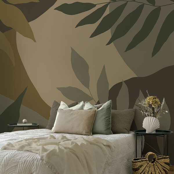Imagen camuflada de hojas Imagen camuflada de hojas