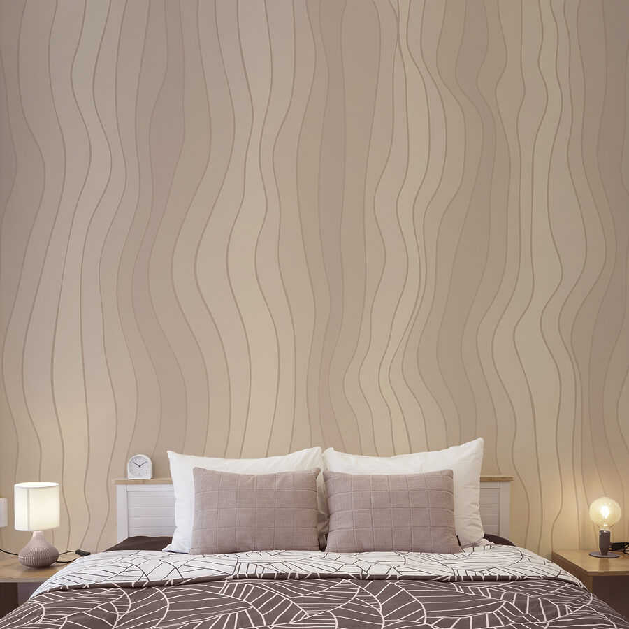 Curvas suaves y fluidas en tonos suaves