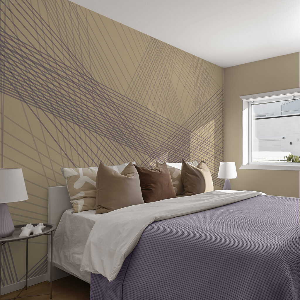 Líneas abstractas en colores relajantes