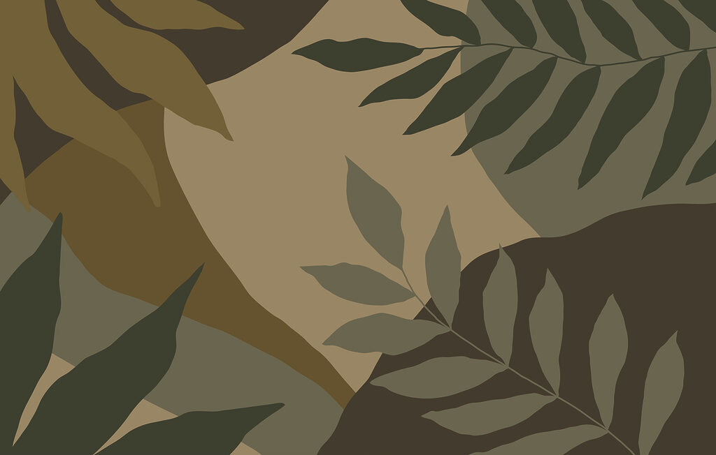 Imagen camuflada de hojas Imagen camuflada de hojas