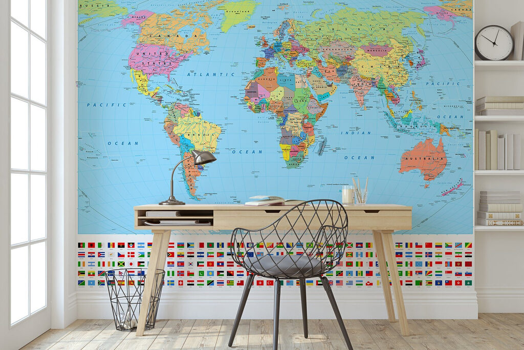Mapa del mundo con diferentes banderas u60137piw11mr 1024x683 - Mapa del mundo con diferentes banderas