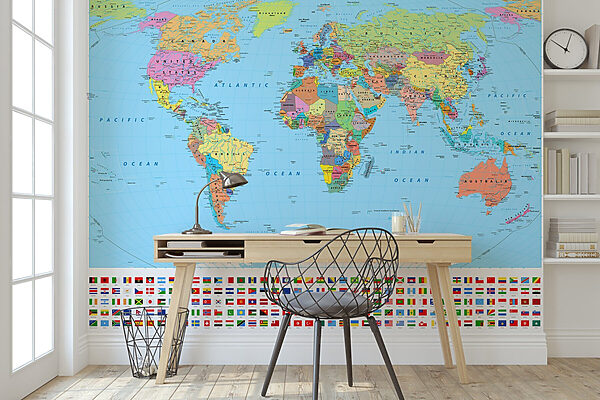 Mapa del mundo con diferentes banderas u60137piw11mr 600x400 - Mapa del mundo con diferentes banderas