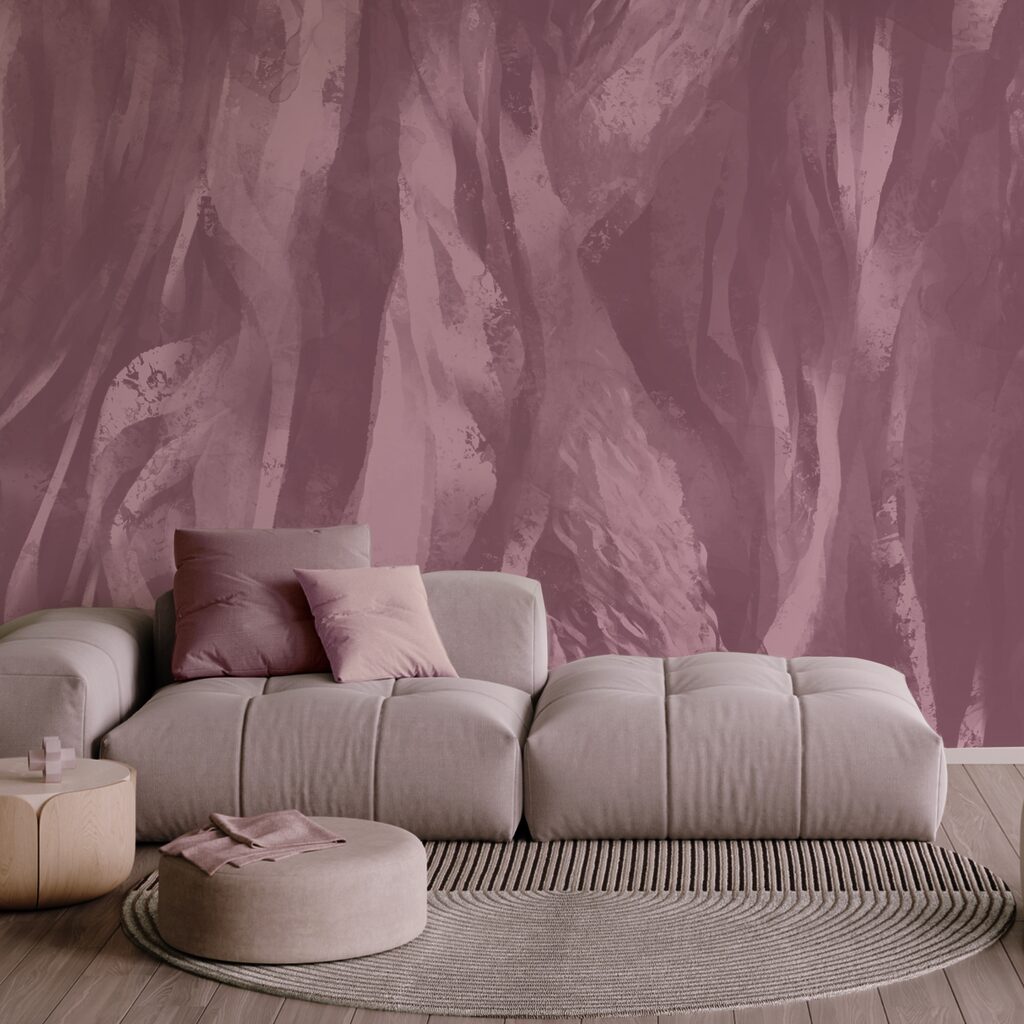 – Suaves ondas rosas de diseño creativo – Suaves ondas rosas de diseño creativo