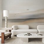 Fotomurales Grupo de pájaros volando en el cielo