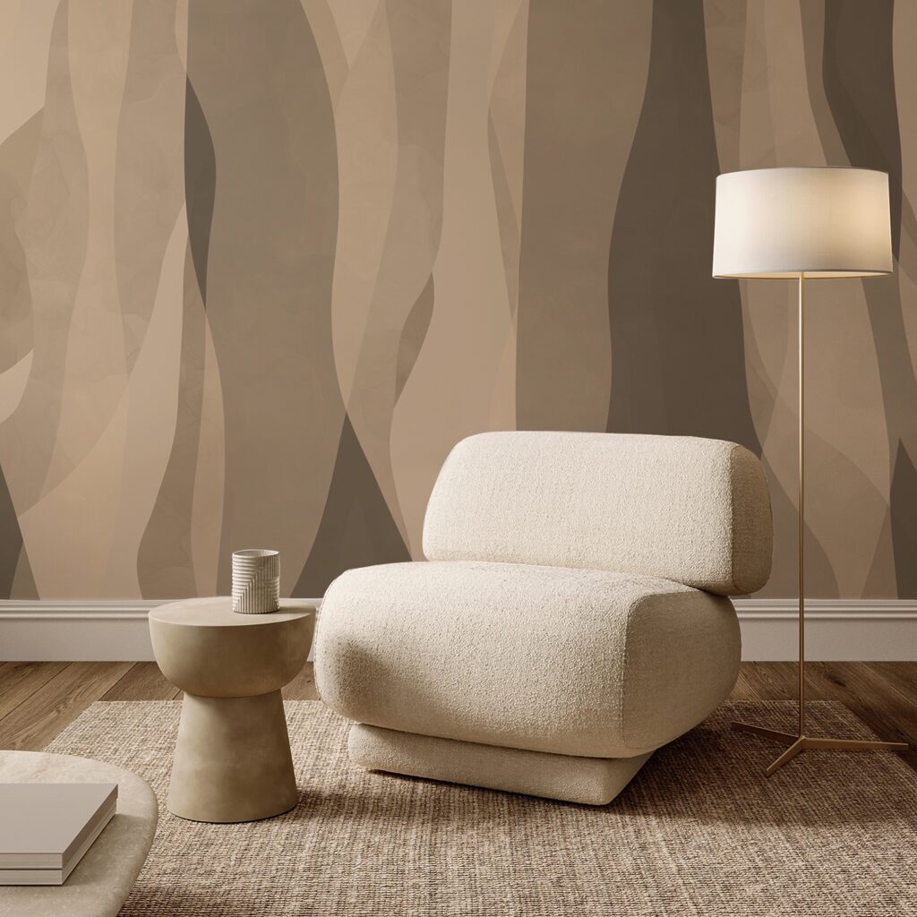 – Capas abstractas de tonos terrosos – Capas abstractas de tonos terrosos
