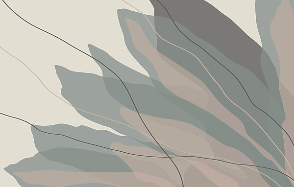 Murales Formas fluidas en tonos suaves. Murales Formas fluidas en tonos suaves.