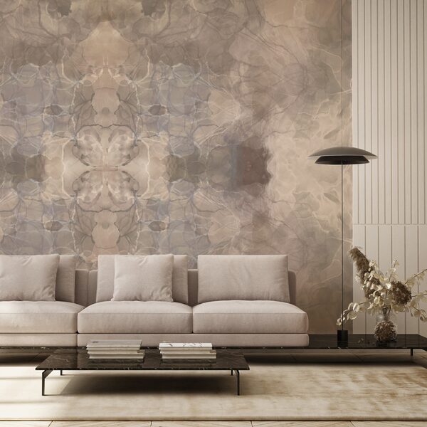 Formas fluidas en tonos suaves