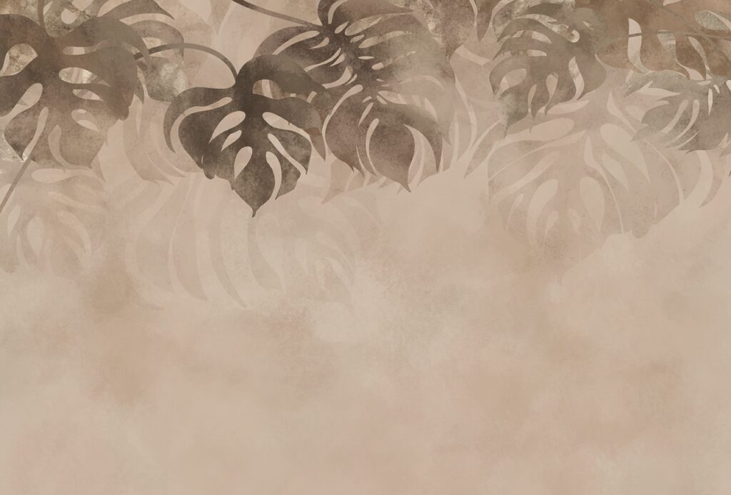 Elegante follaje sobre fondo suave Elegante follaje sobre fondo suave