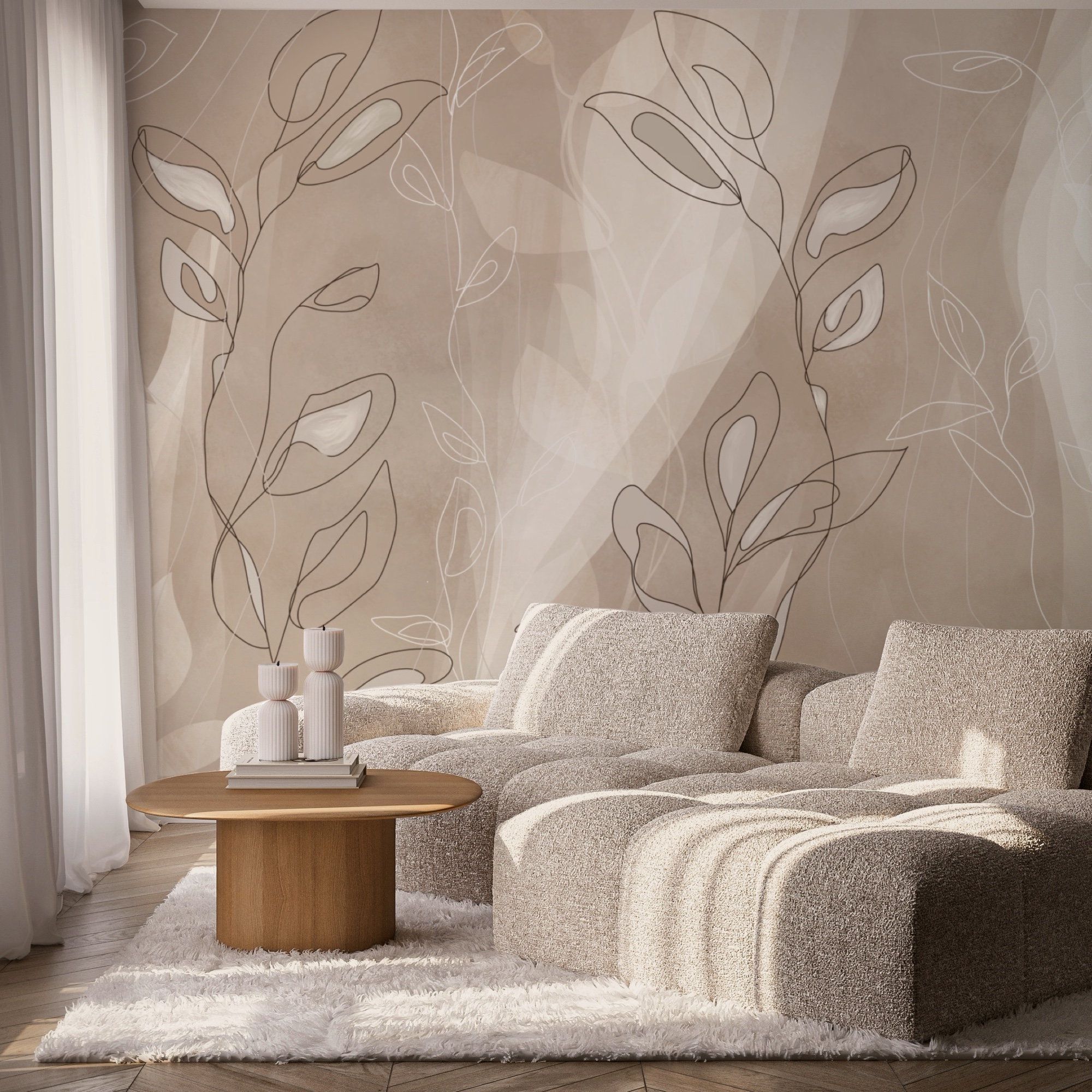 Líneas suaves sobre un fondo suave Líneas suaves sobre un fondo suave