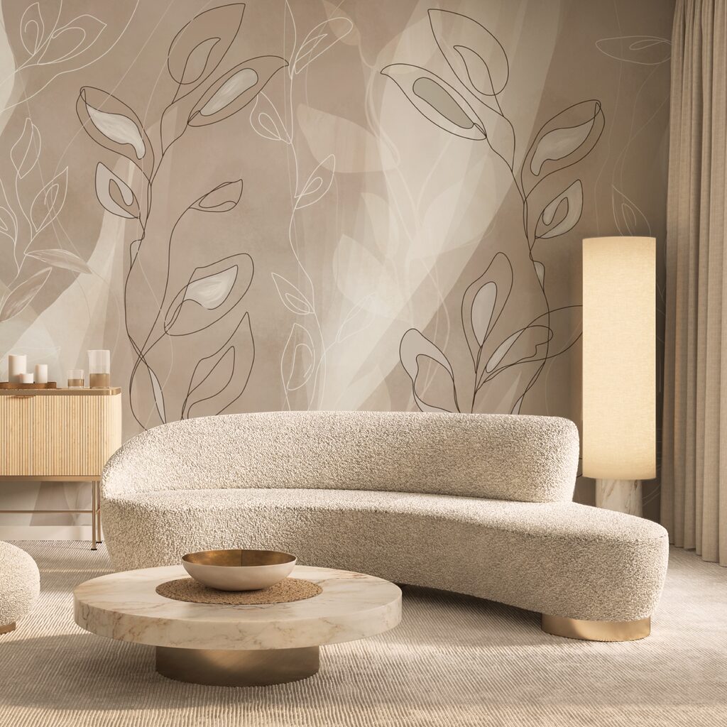 Líneas suaves sobre un fondo suave Líneas suaves sobre un fondo suave