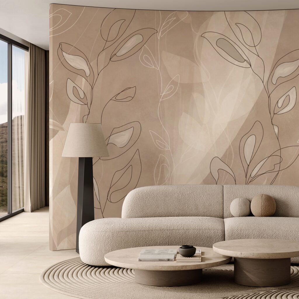 Líneas suaves sobre un fondo suave Líneas suaves sobre un fondo suave