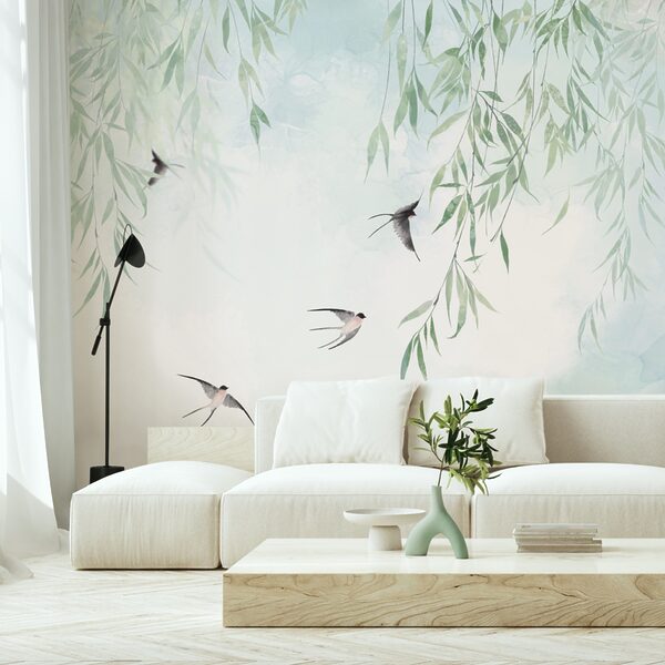 Pájaros volando en el cielo Pájaros volando en el cielo