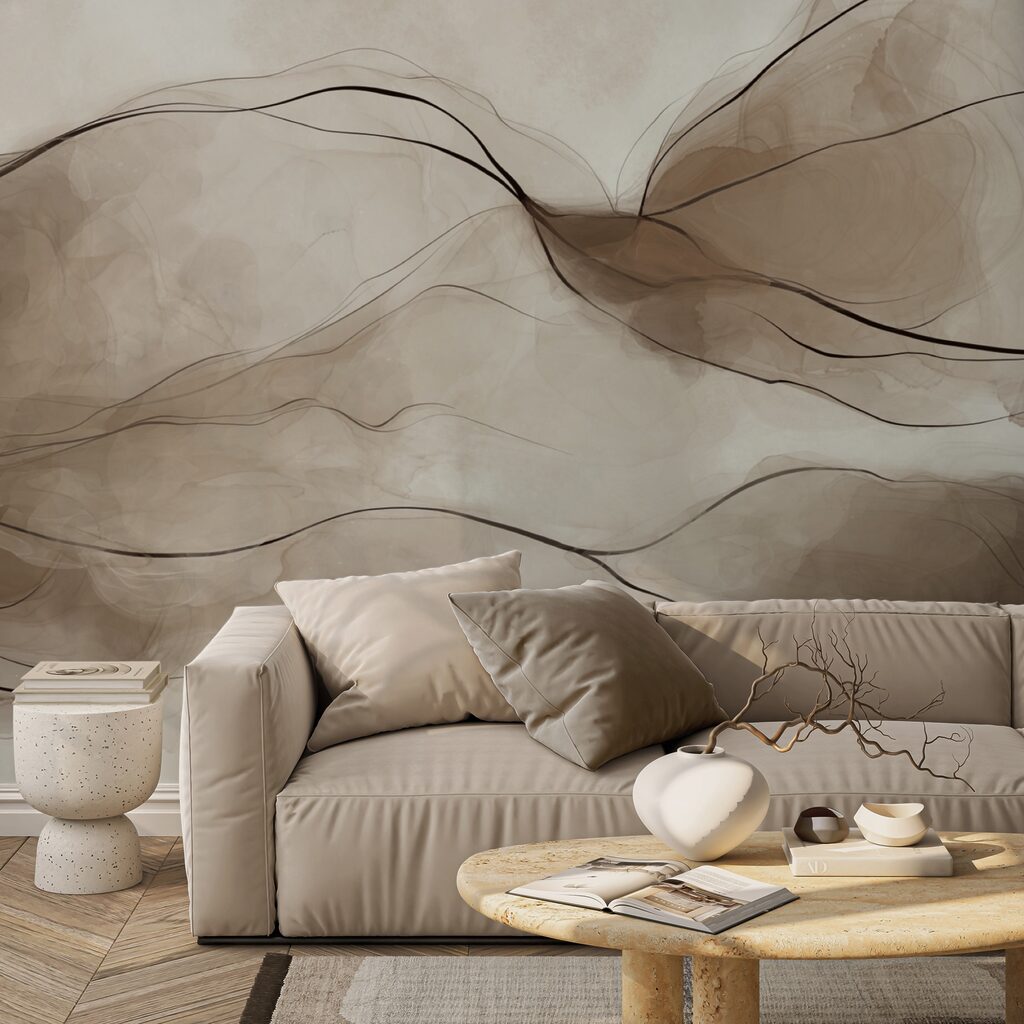 Ondas etéreas de colores fluidos