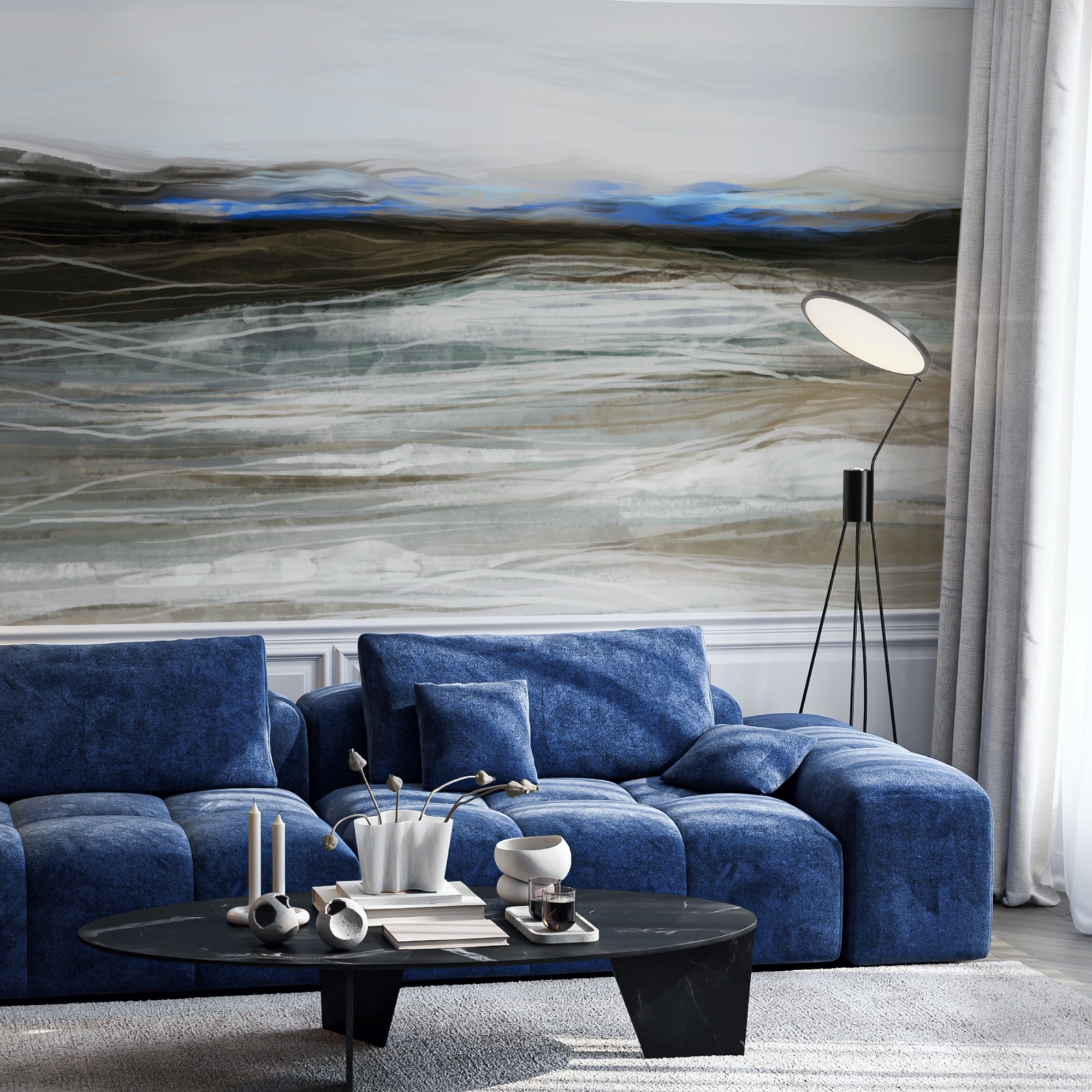 Pintura de un paisaje
