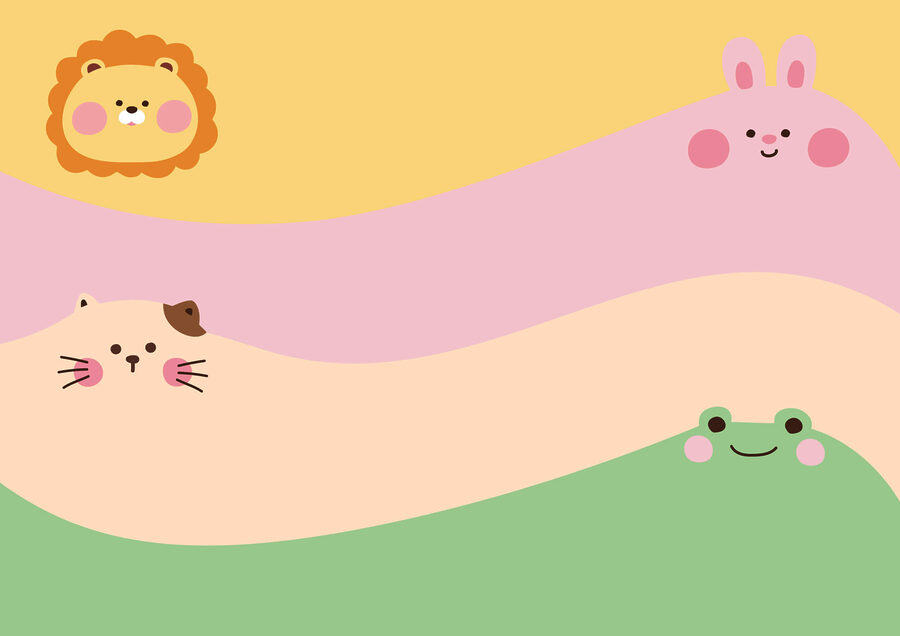 Grupo de animales con un león y un león