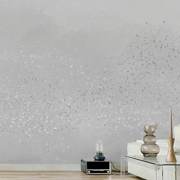 Fondo blanco con pequeñas motas