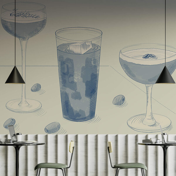 Grupo de vasos de bebidas Grupo de vasos de bebidas