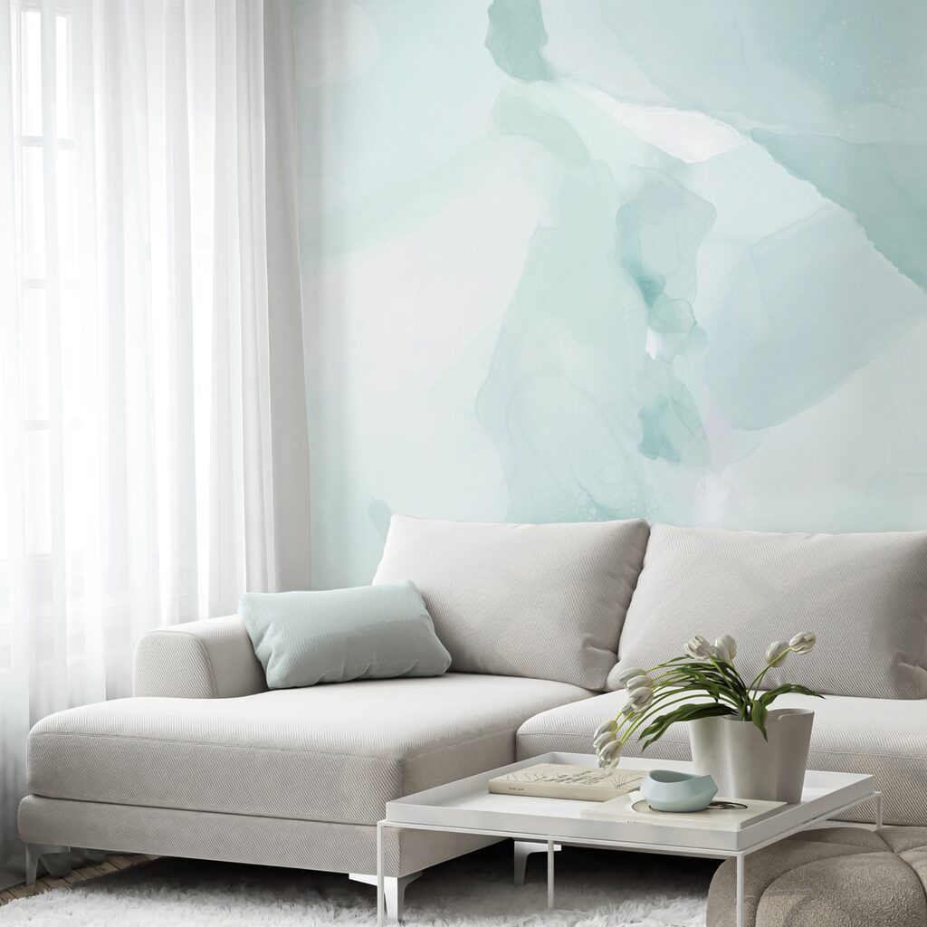 Tonos suaves que se mezclan en suaves ondas