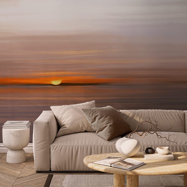 Puesta de sol sobre el agua Puesta de sol sobre el agua