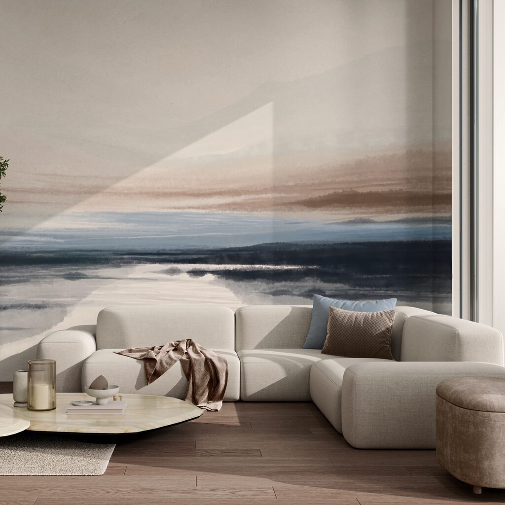 Acuarela de un lago Acuarela de un lago