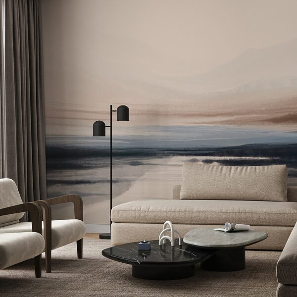 Acuarela de un lago Acuarela de un lago