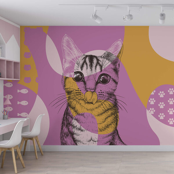 Gato con nariz de ratón