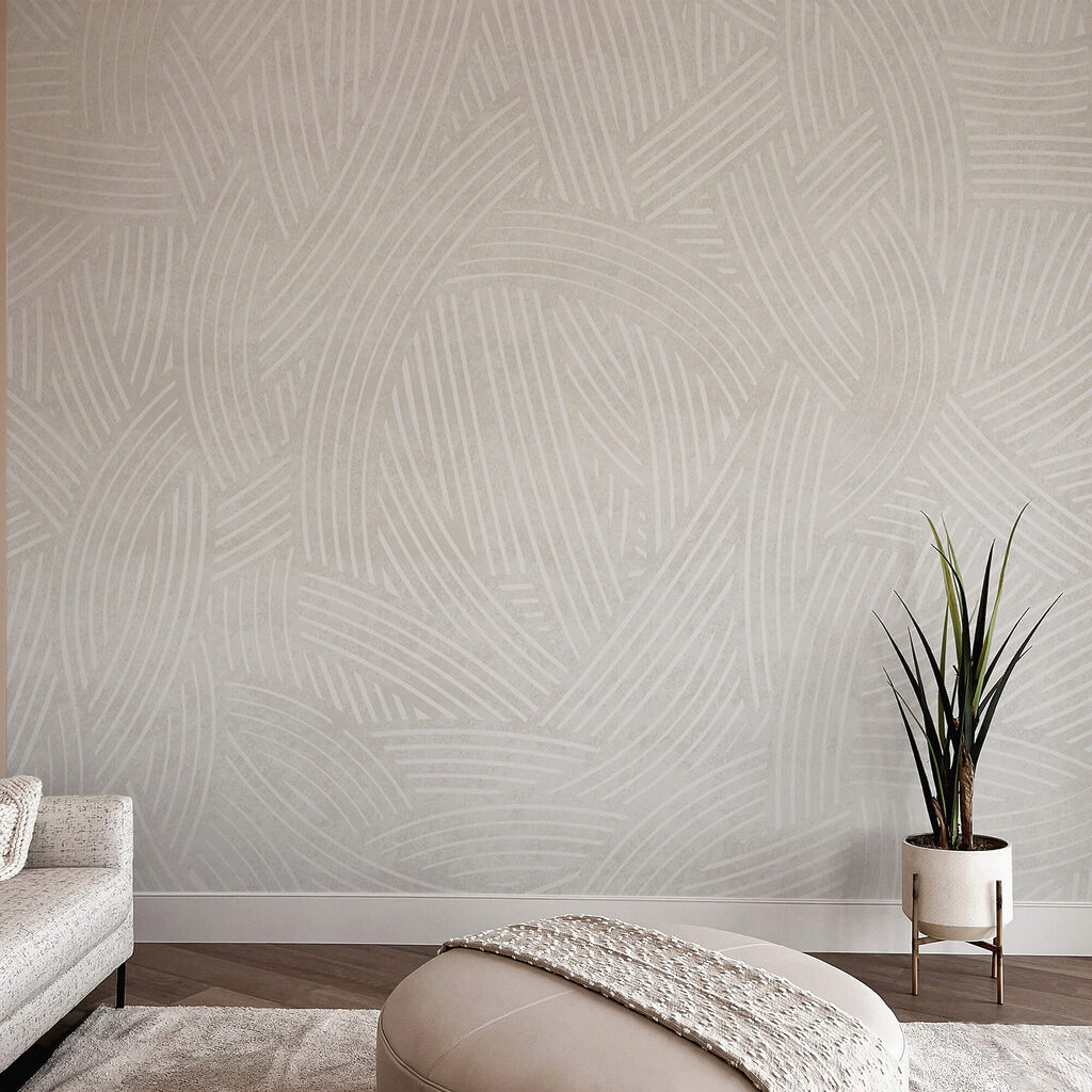 Las líneas intrincadas crean una sutil elegancia