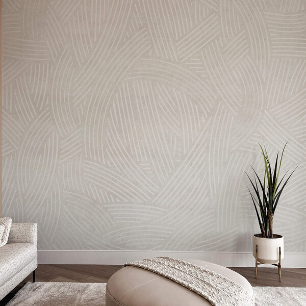 Las líneas intrincadas crean una sutil elegancia